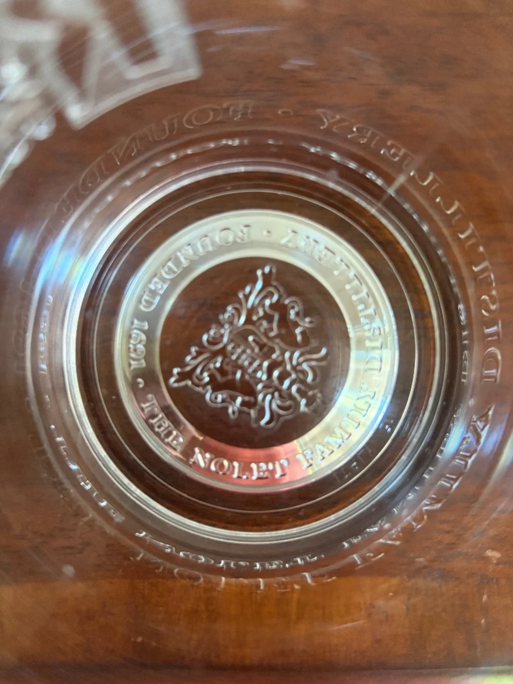 2 Kettle One Embossed Cocktail Glasses